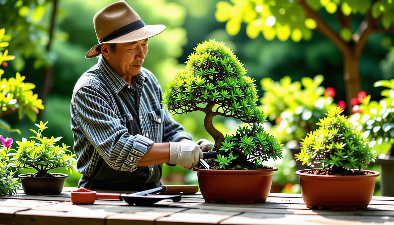 découvrez notre guide complet sur l'entretien des bonsaïs d'extérieur. apprenez les meilleures pratiques pour prendre soin de votre arbre, optimiser sa croissance et assurer sa beauté tout au long de l'année. réussissez votre passion pour les bonsaïs avec des conseils d'experts.