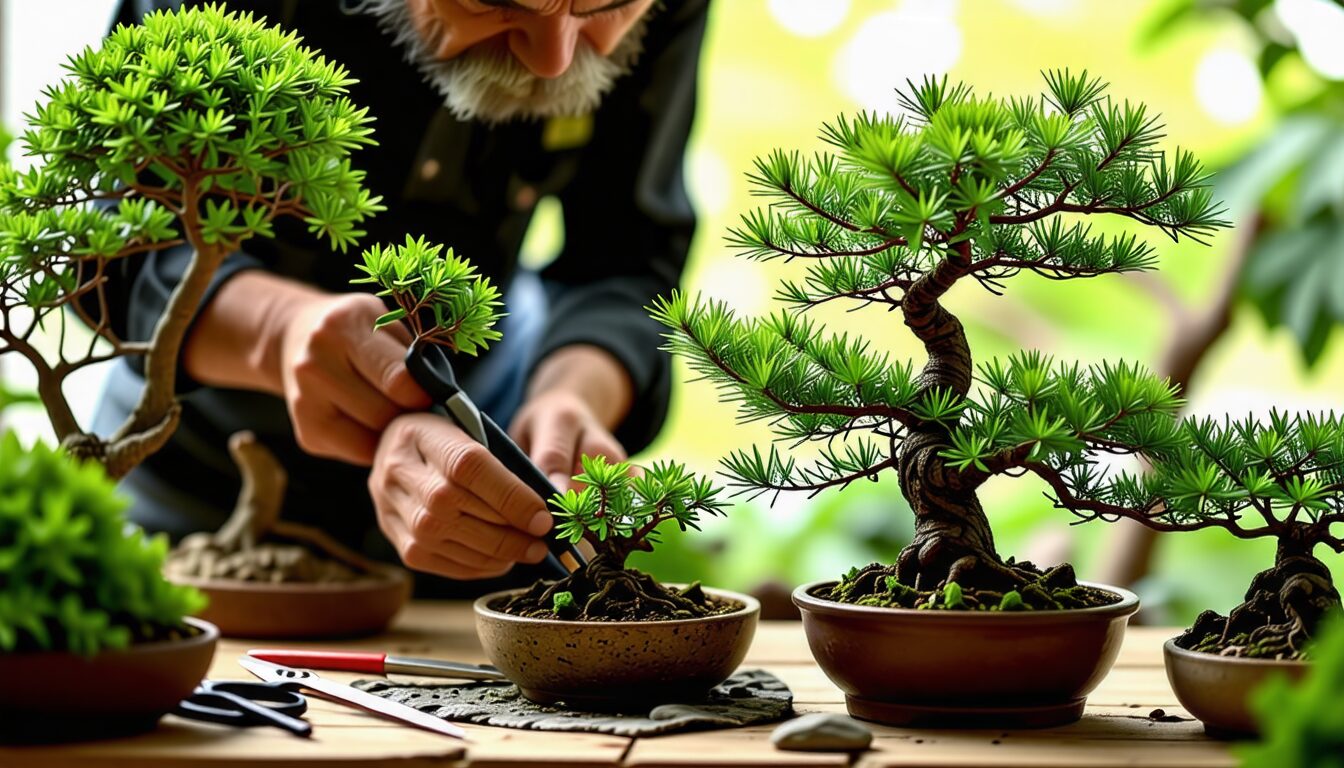 découvrez les techniques essentielles de bonsaï pour un entretien réussi. apprenez à tailler, arroser et fertiliser votre bonsaï afin de favoriser sa croissance et son esthétique. transformez votre passion pour le bonsaï en un véritable art avec nos conseils pratiques.